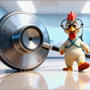 Doctor Hen's Chaotic Clinic Day by Hen-tertainment 3