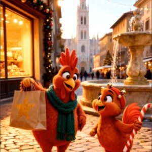Funny Hen Shopping in Italy by Hen-tertainment 4