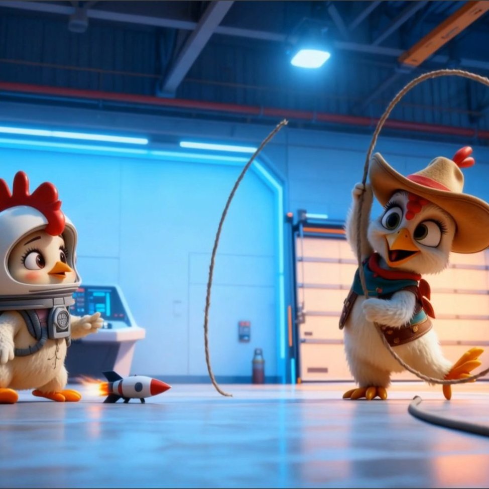 Funny Hen Space Rocket Rodeo Gone Wild by Hen-tertainment 5