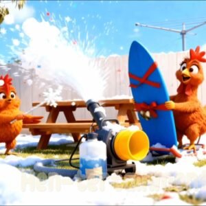 Snowy White Christmas in Australia by Hen-tertainment 4