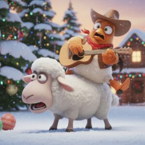 The Christmas Sheep Rodeo